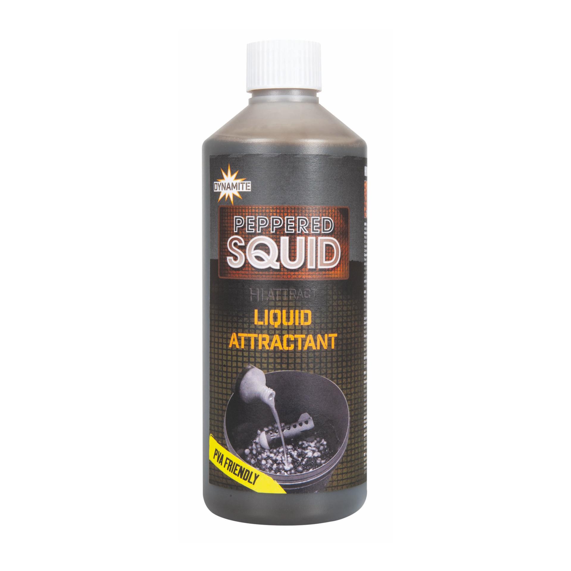 Dynamite Baits Big Fish Liquid Attractant Peppered Squid - Liquid