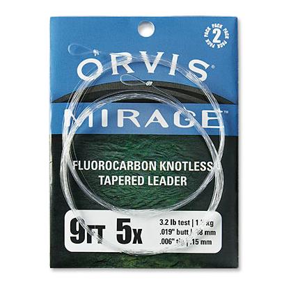 Orvis Mirage Fluorocarbon Knotless Tapered Leader 9ft - Fliegenvorfach
