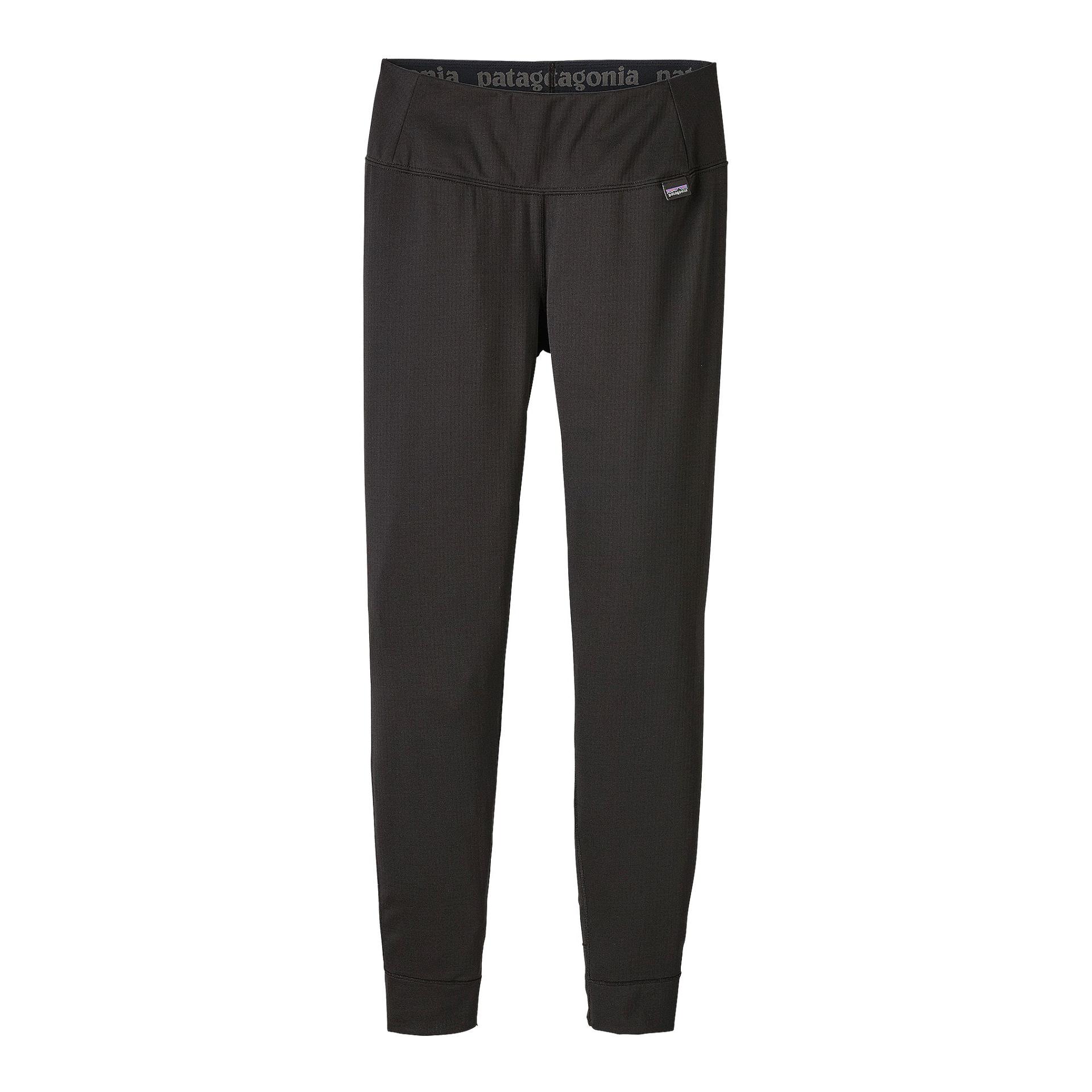 Women's Capilene Midweight Bottoms Black - Sous-vêtement fonctionnel