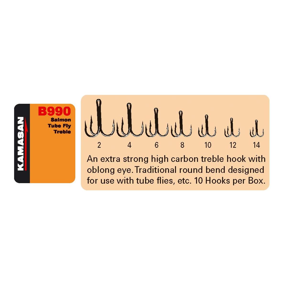 B990 Salmon Treble - Tubenhaken - Produktbild 2