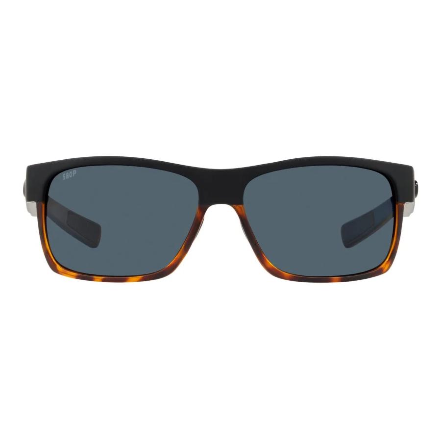 Costa Half Moon Black Matte - Lunettes polarisées