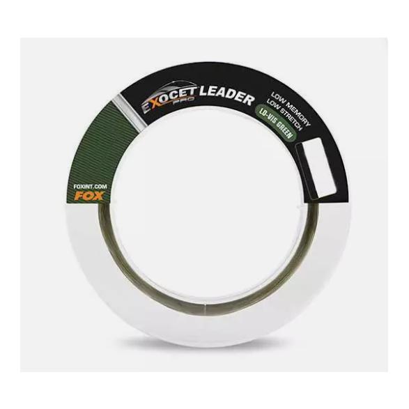 FOX Rage Exocet Pro (Low vis green) Leader 60lb (27.3kg) 0.70mm x 80m