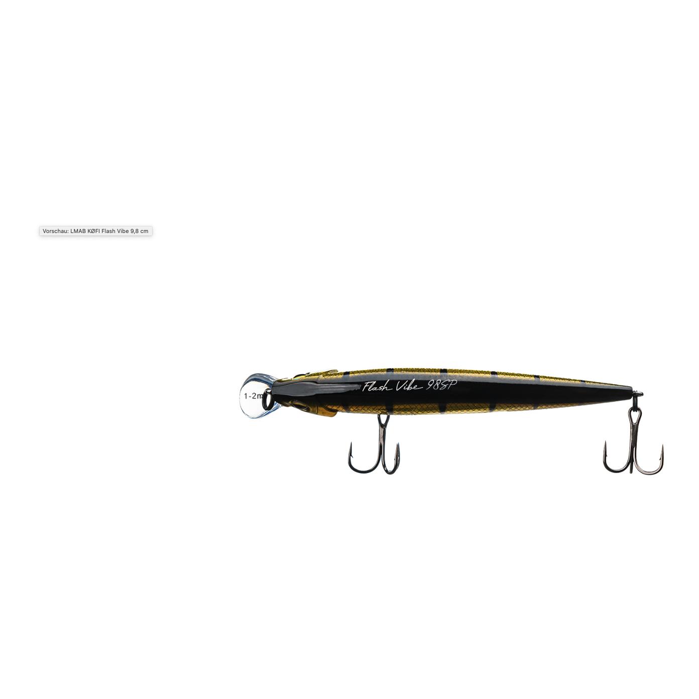 LMAB KØFI Flash Vibe 9.8 Shallow Runner - Wobbler