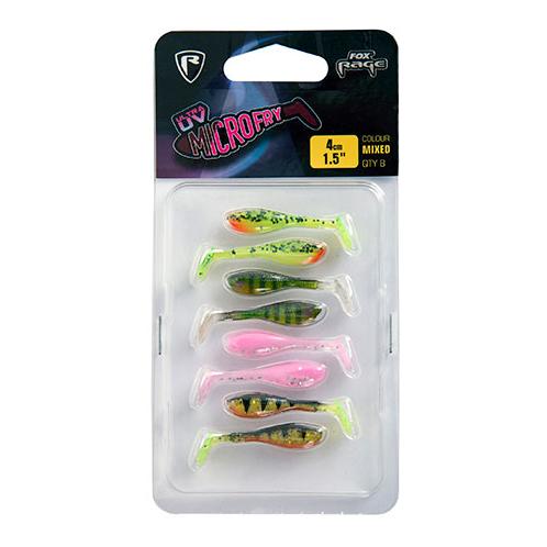 FOX Rage Ultra UV Micro Fry Mixed Colours - Leurre souple
