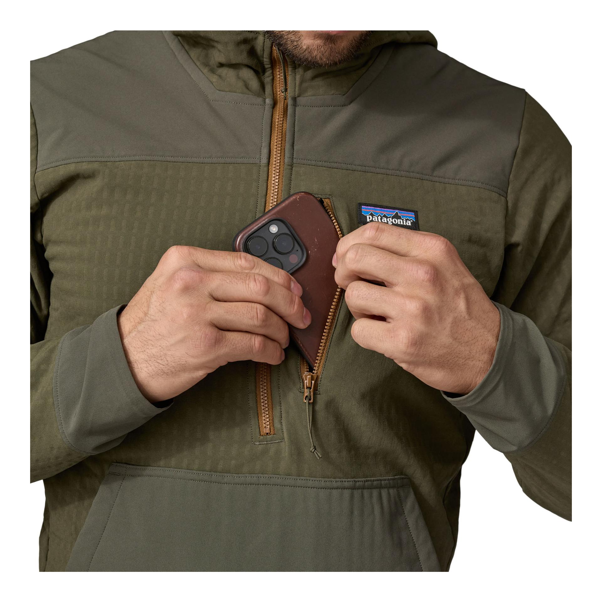 Patagonia M's R2 TechFace Pullover - Jacke