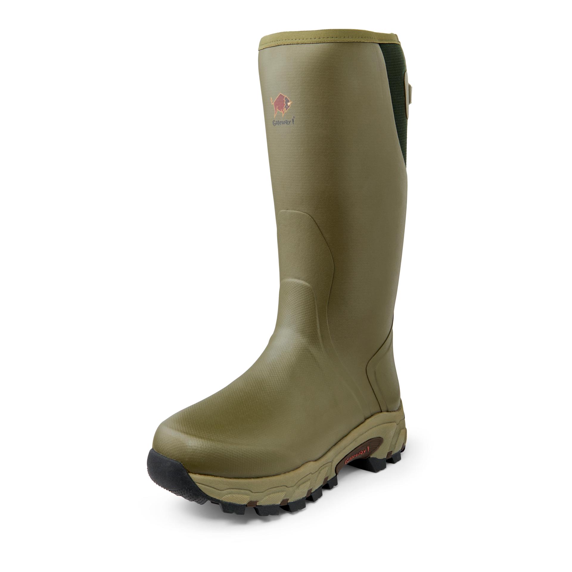 Bottes en caoutchouc Pro Shooter 18" 7 mm avec fermeture éclair latérale - Image du produit 4