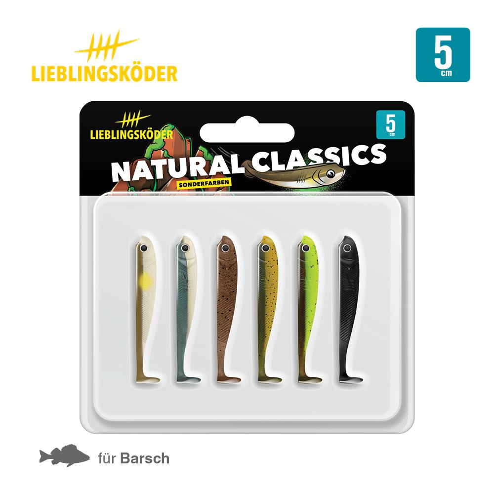 Lieblingsköder Natural Classics - Lot de leurres souples