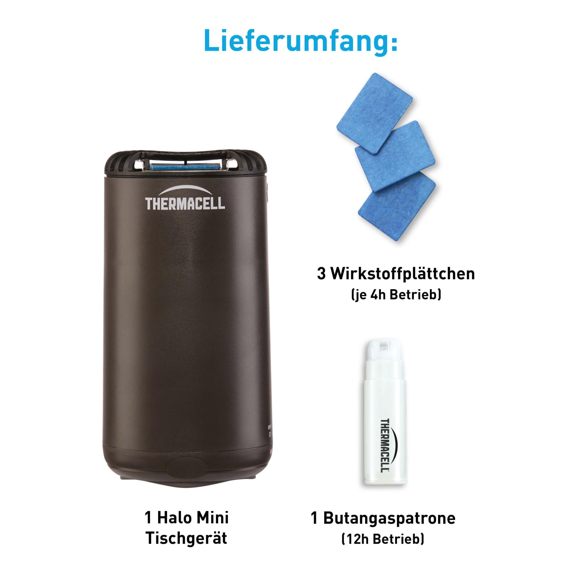 Thermacell Dispositif de table anti-moustique HALO mini - Graphite