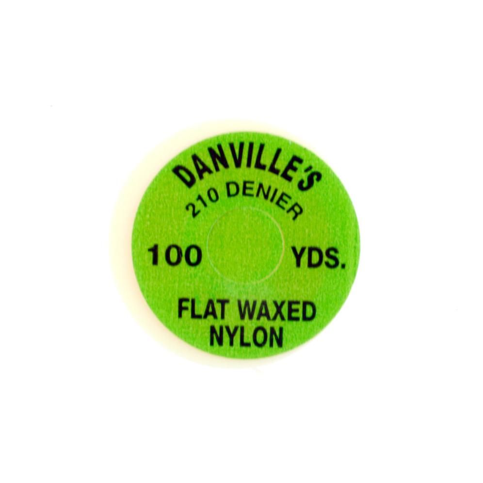 Danville Flat Waxed Thread - Fl. Orange - Bindefaden