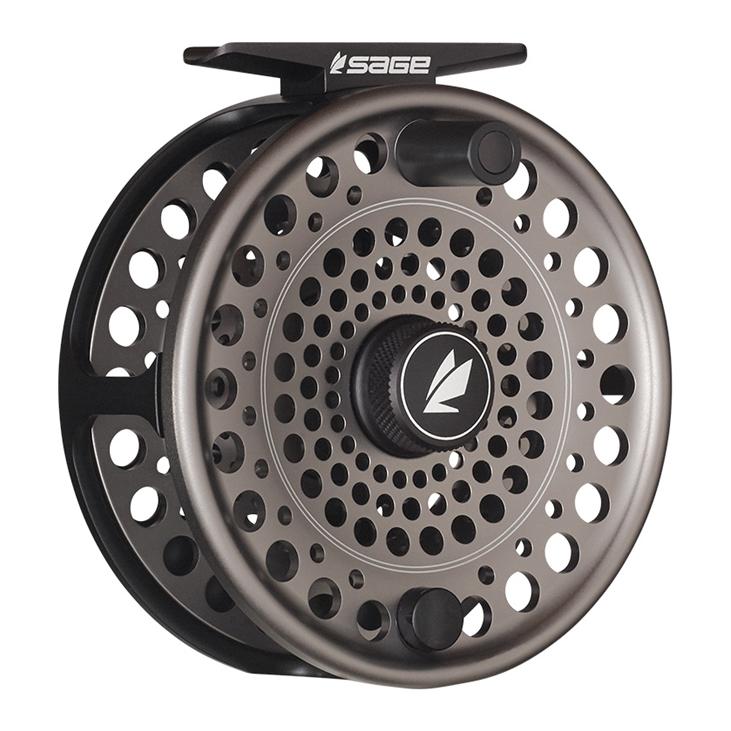 Sage Trout Spey Stealth/Silver - Fliegenrolle