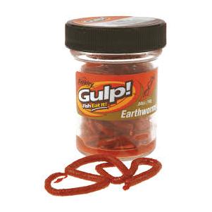 Gulp Earthworm red