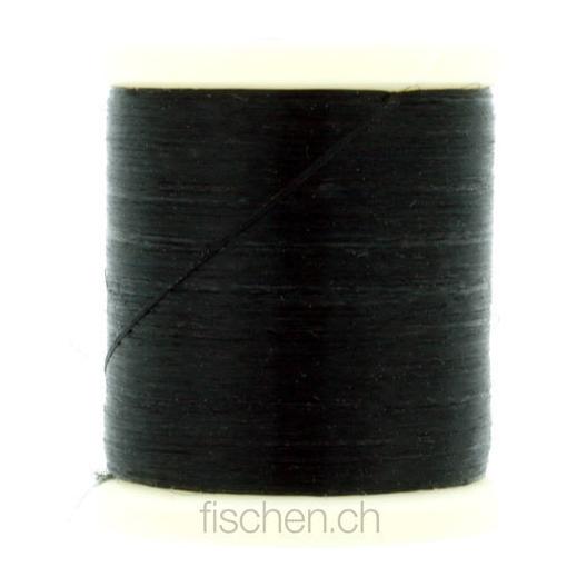 Flat Waxed Thread - Black - Bindefaden