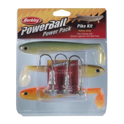 Berkley Powerbait Pike Hollow Belly Kit - Leurre souple