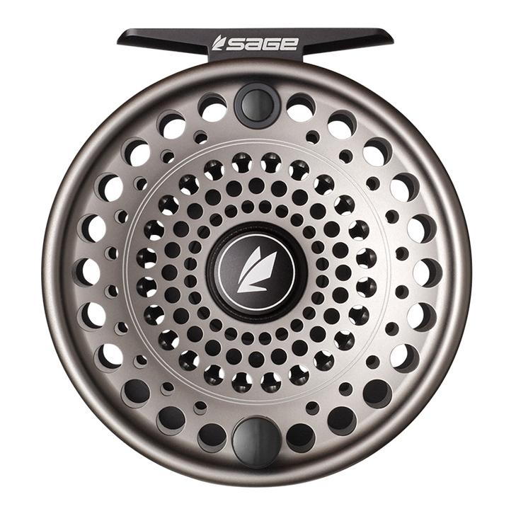 Sage Trout Spey Stealth/Silver - Fliegenrolle