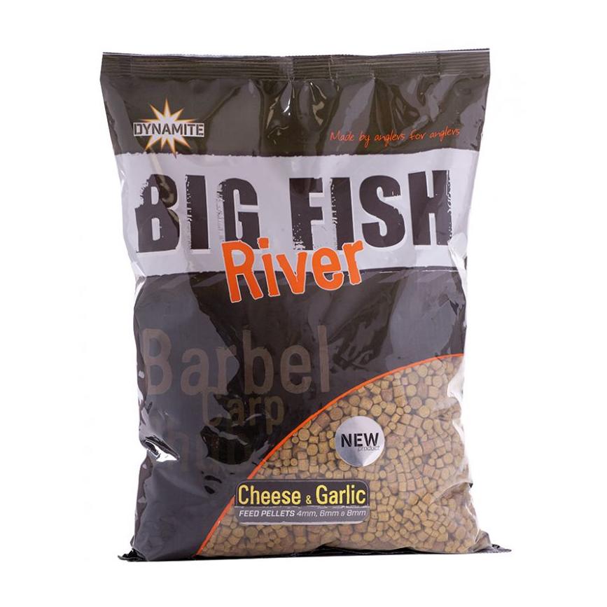 Big Fish River Feed Pellets Cheese & Garlic - Pellets