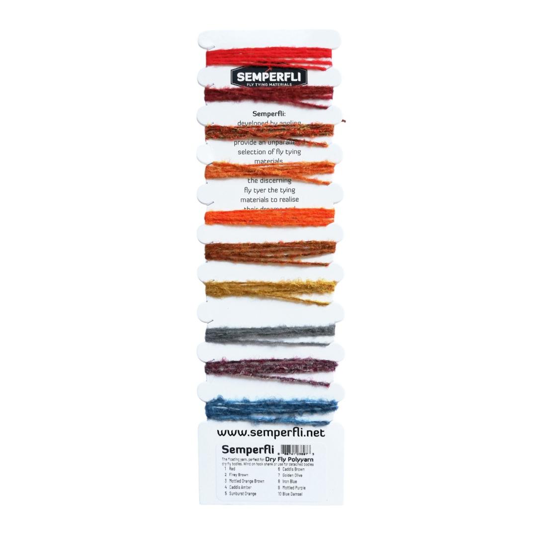 Dry Fly Polyyarn Multicard
