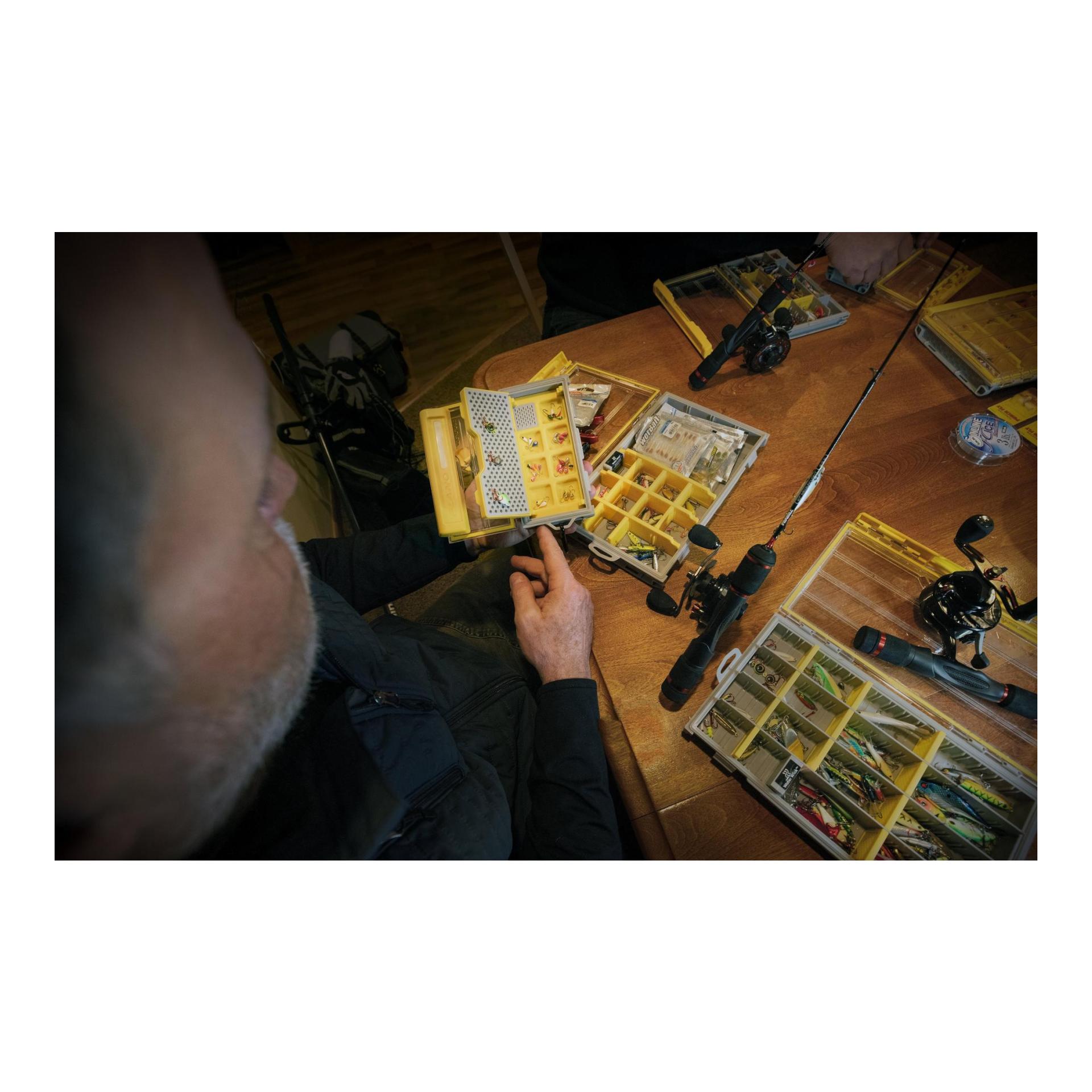 Plano Edge Micro Tungsten - Jigkopfbox