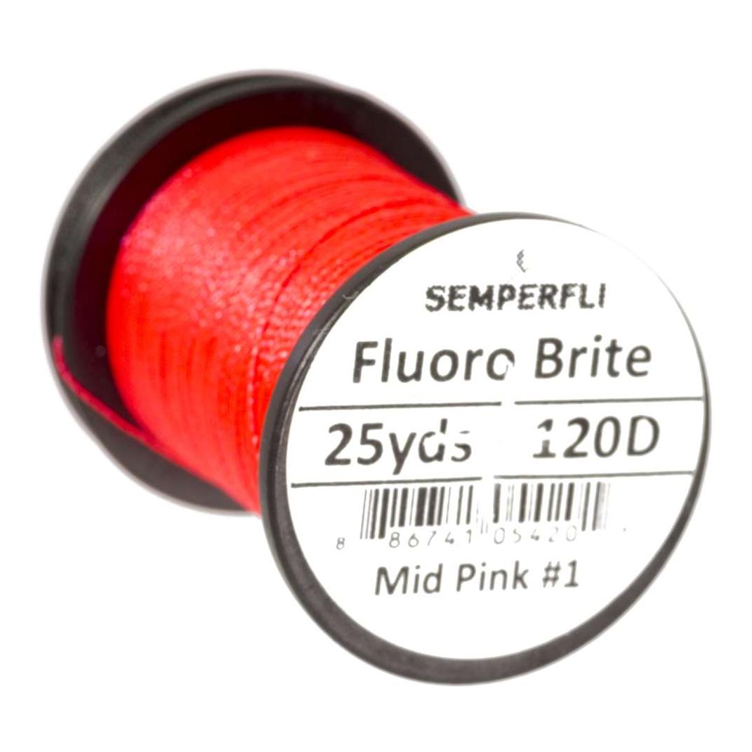 Fluoro Brite - Mid Pink - Soie de montage