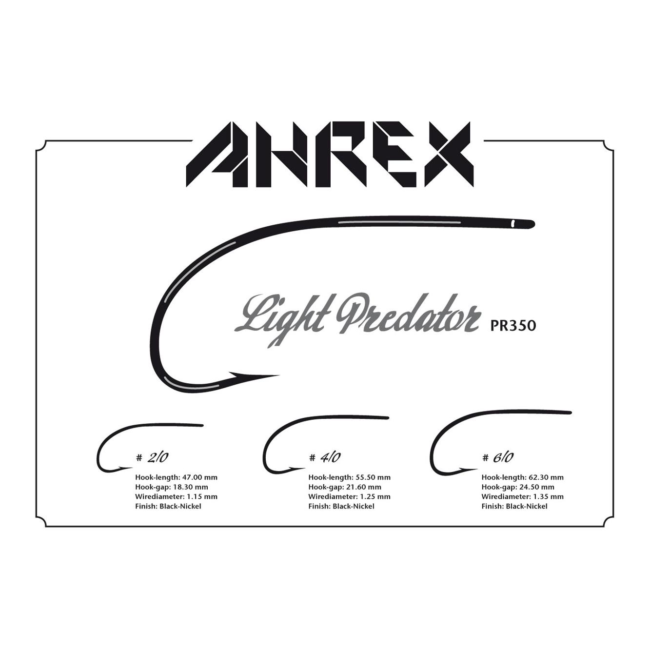 PR350 - Light Predator Barbed - Hameçon streamer - Image du produit 3