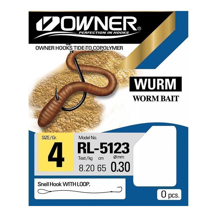 RL-5123 Wurmhaken - mit Widerhaken - Produktbild 2