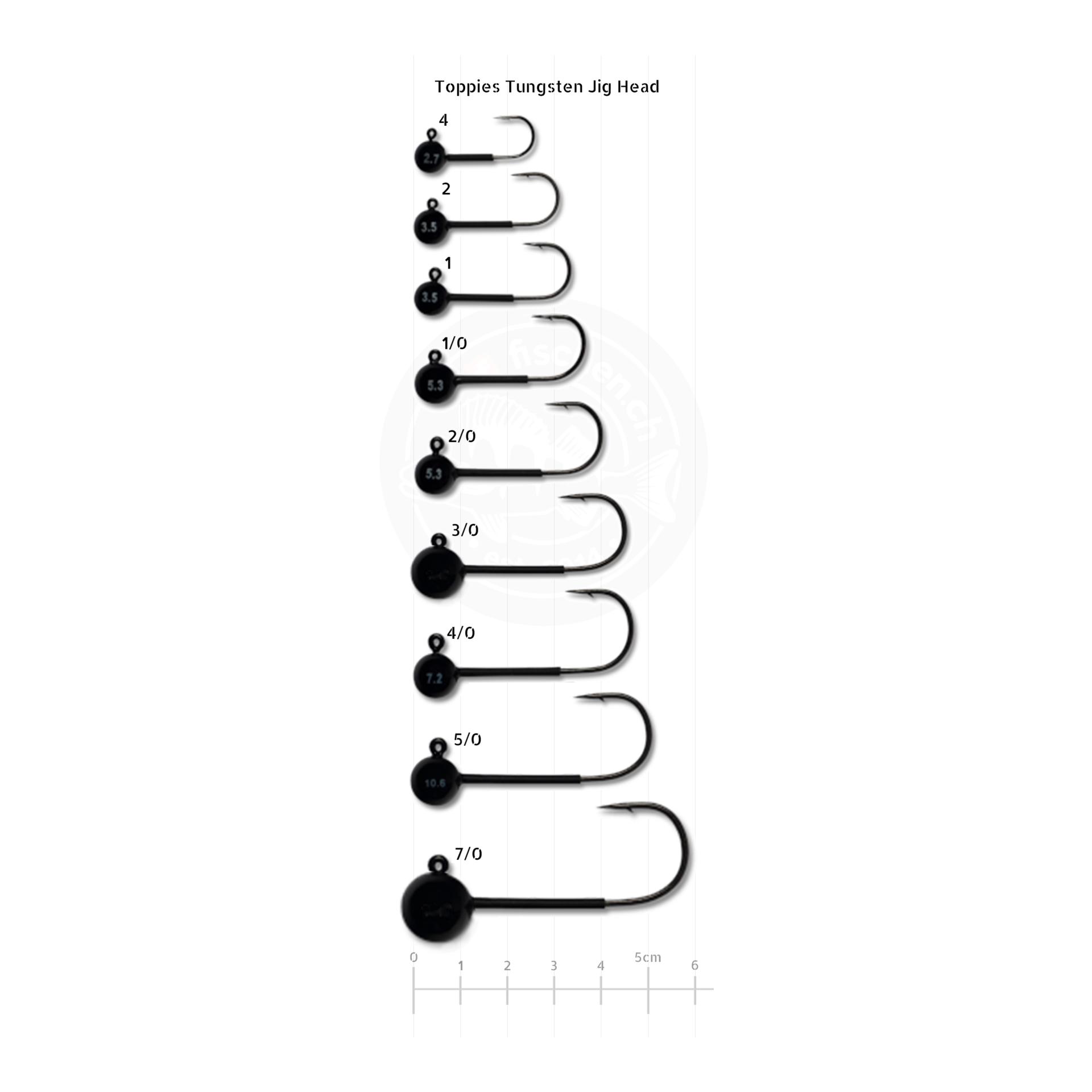 Tungsten Jig Head - Jigkopf - Produktbild 4
