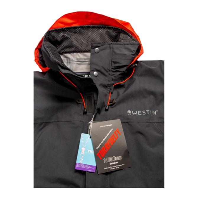 W6 Rain Jacket Steel Black - Regenjacke - Produktbild 2