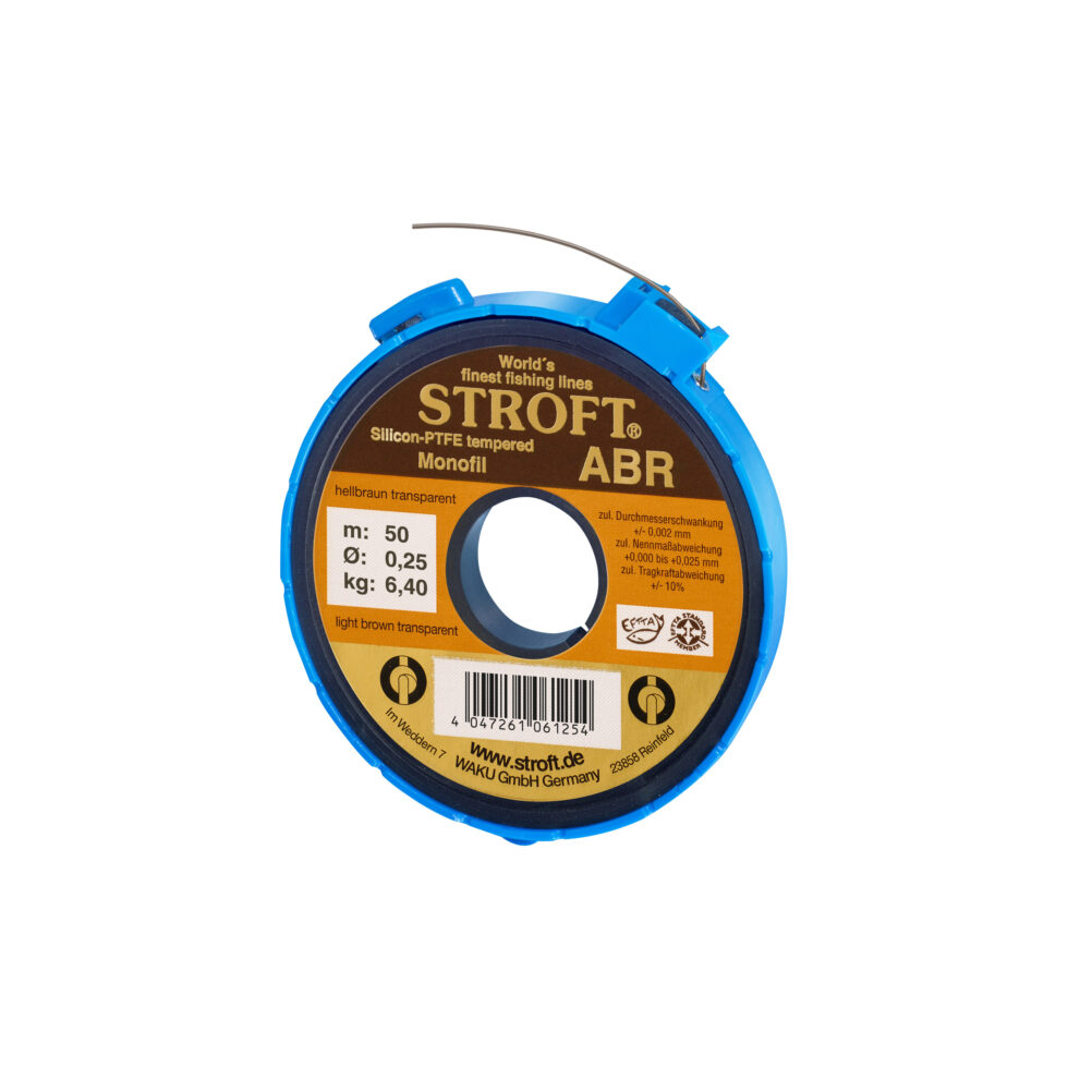 Stroft ABR 50m mit Cutter-Ring  - monofile Schnur