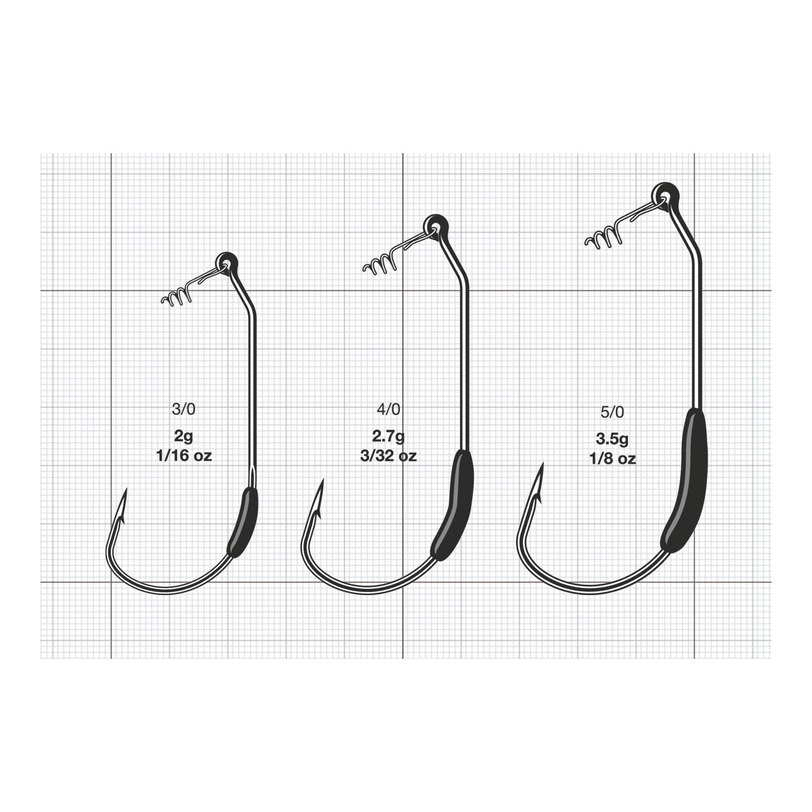 7329DD Drop Dead Weighted - Offsethaken beschwert - Image du produit 2
