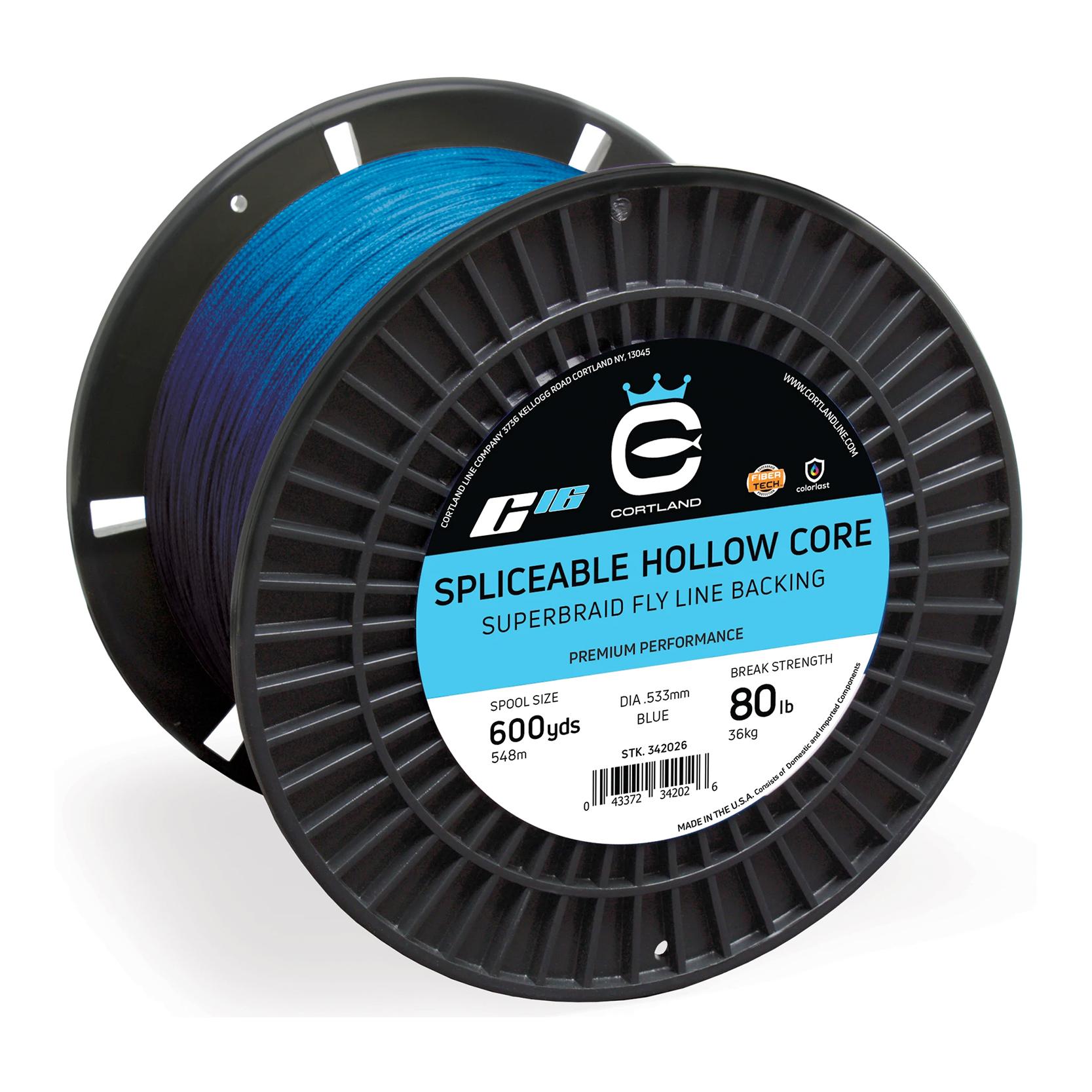 C16 Super Braid Backing 80lb Blue - Meterpreis