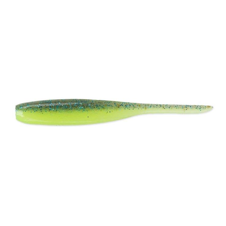 Keitech Shad Impact Chartreuse Thunder - Gummiköder