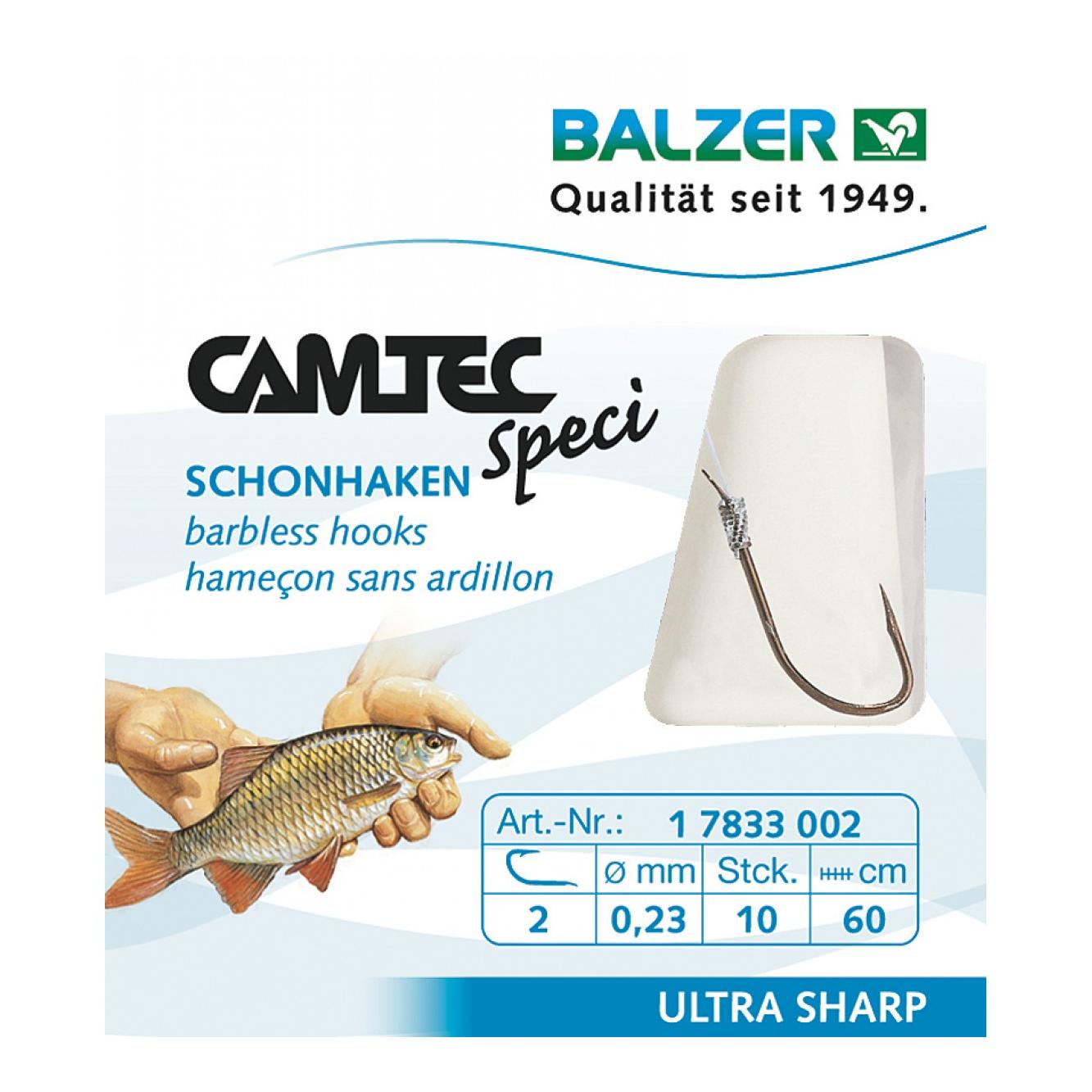 Camtec Speci Schonhaken ohne Widerhaken