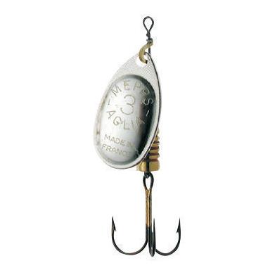 Aglia silber - ohne Widerhaken - Spinner