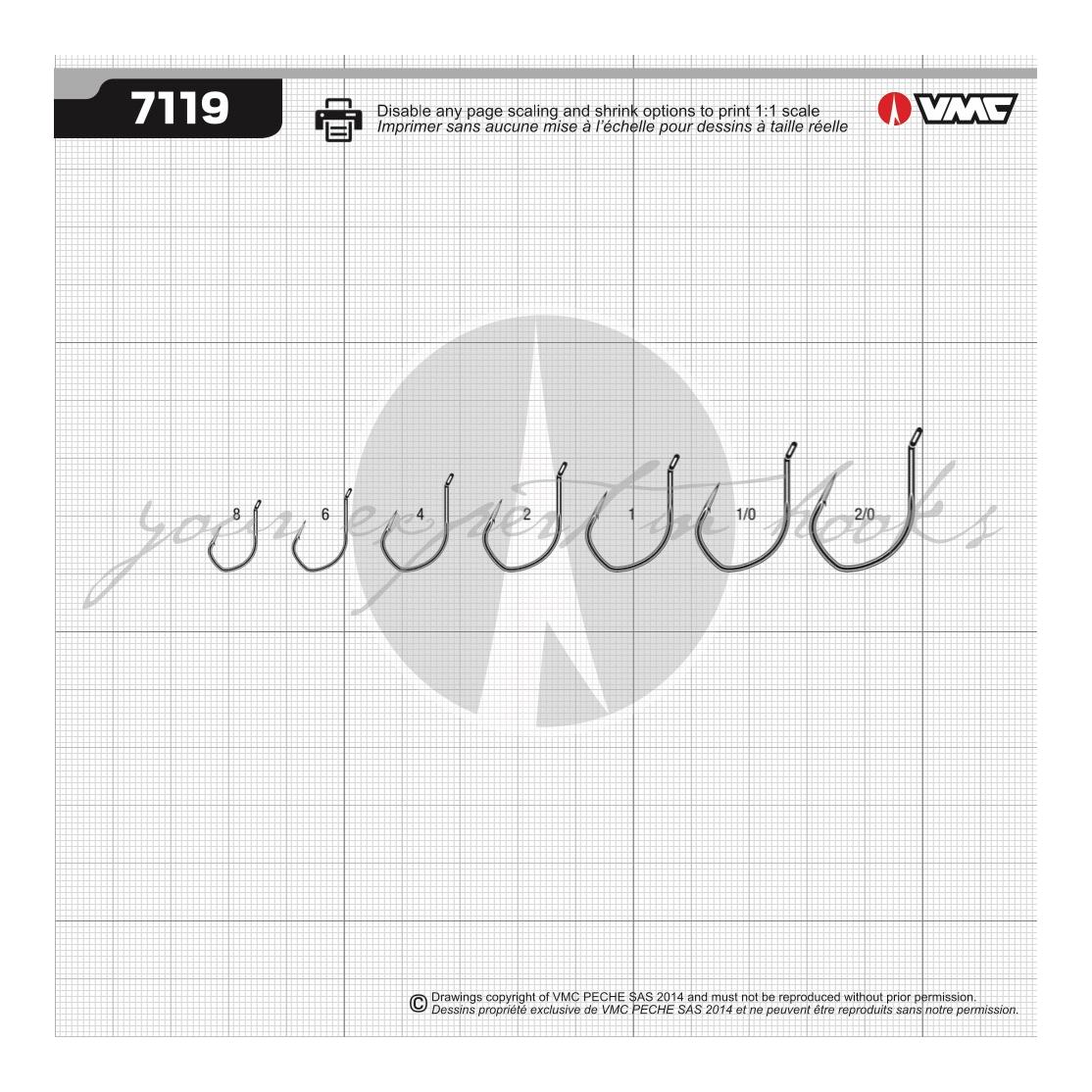 7119 BN Super Light Drop Shot - Dropshot-Haken - Image du produit 2