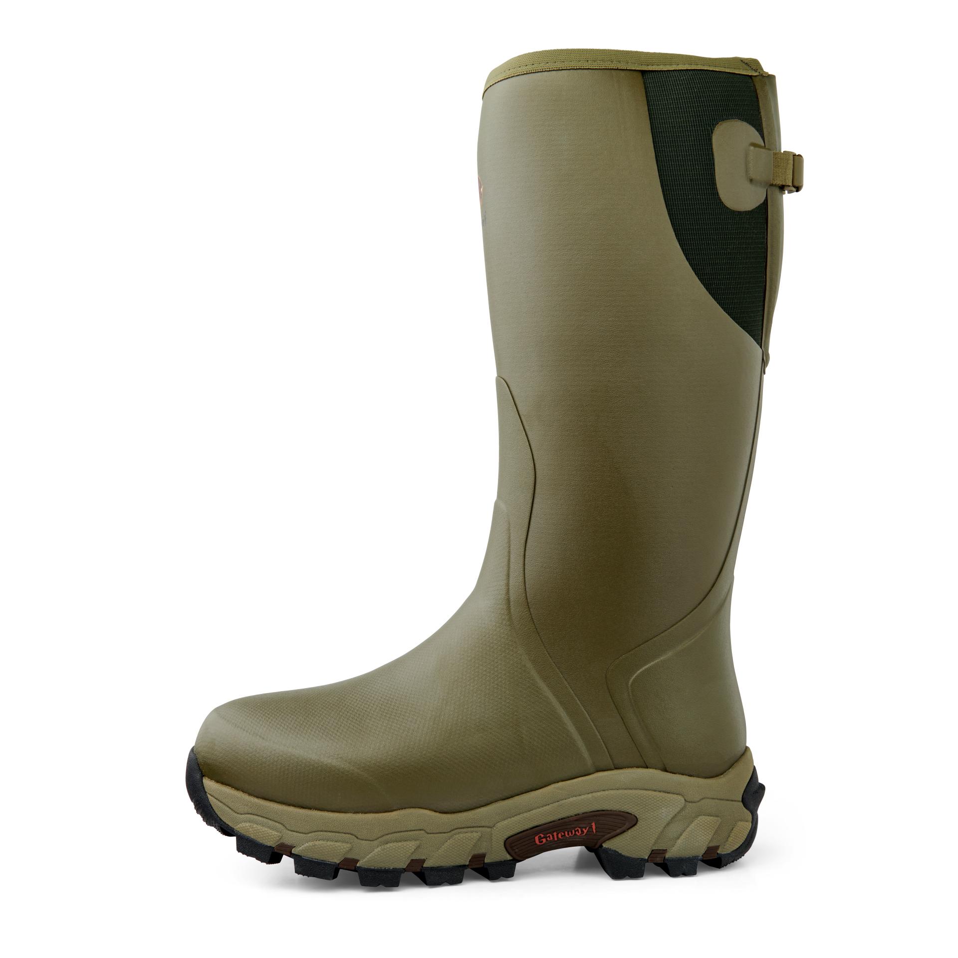 Bottes en caoutchouc Pro Shooter 18" 7 mm avec fermeture éclair latérale - Image du produit 3