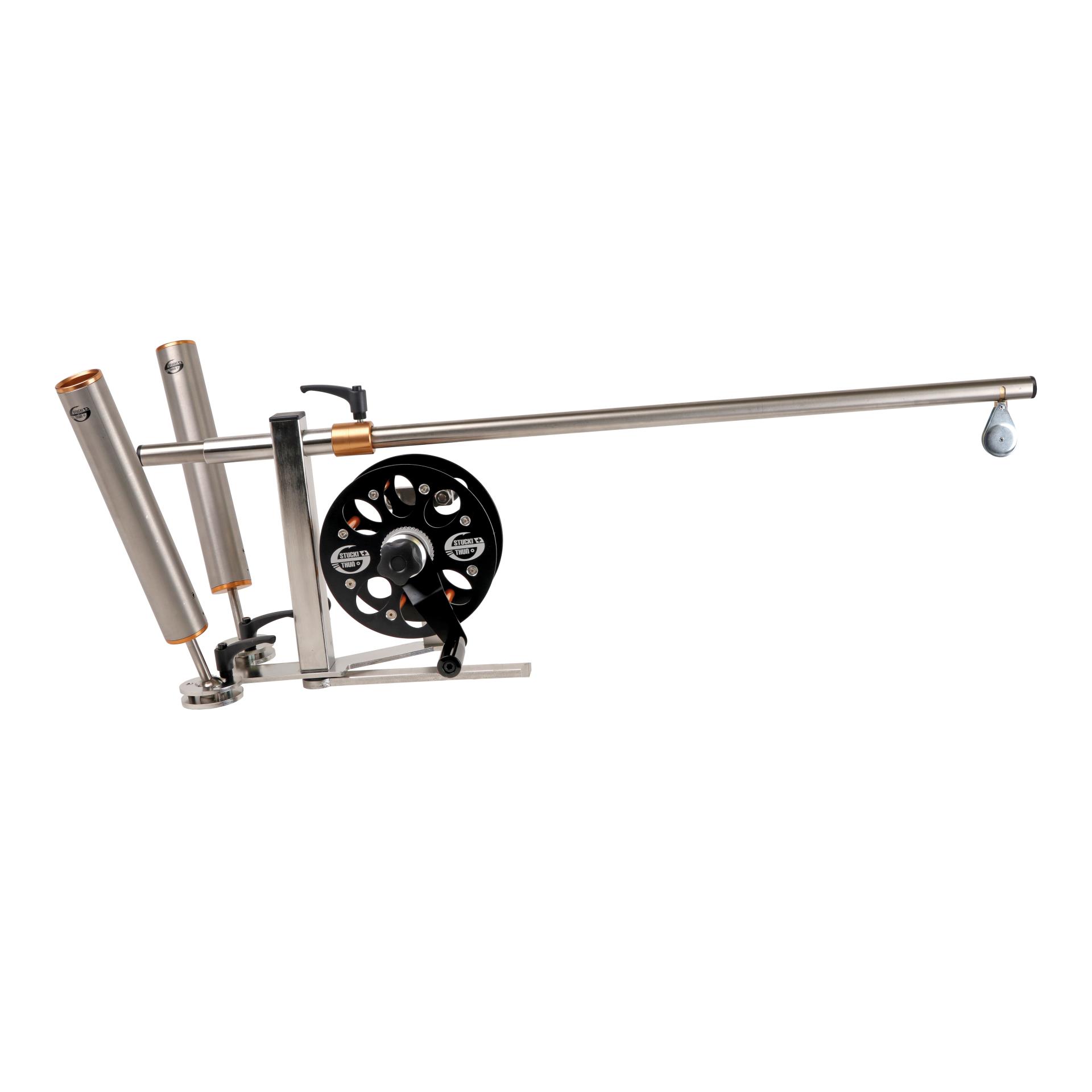 Downrigger avec porte-canne
