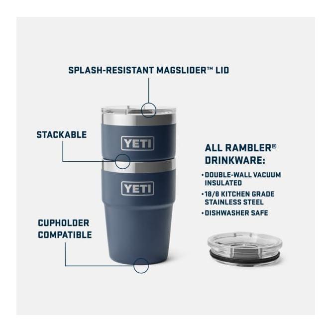 YETI Rambler 16oz Stackable Cup