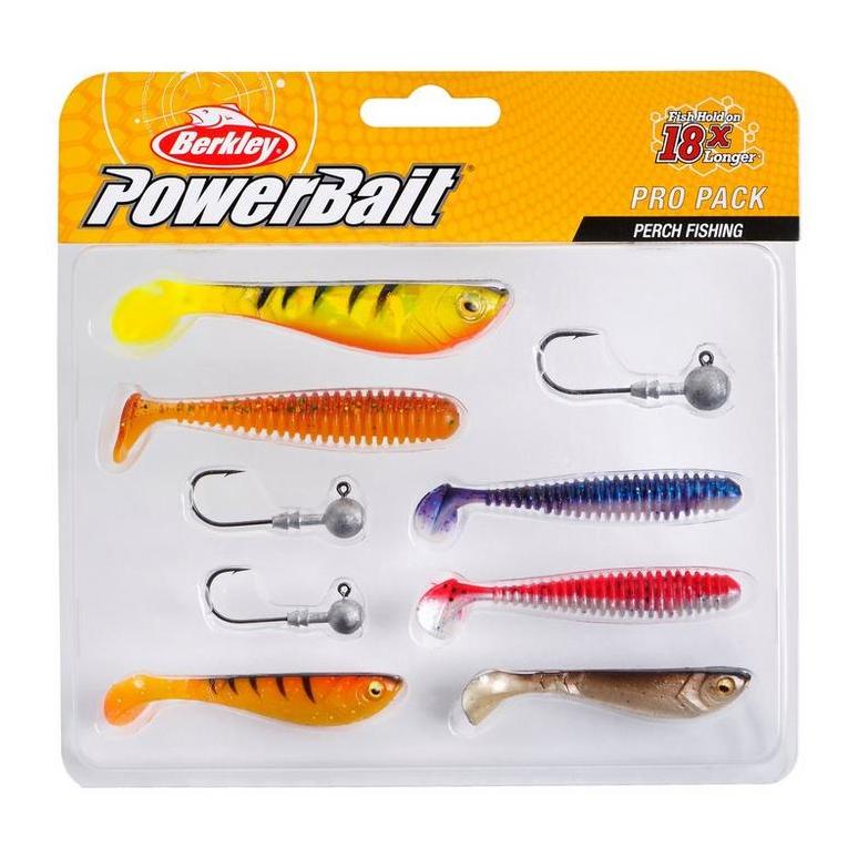 Pro Pack Perch - Komplettes Gummifisch-Set (9-teilig) - Produktbild 1
