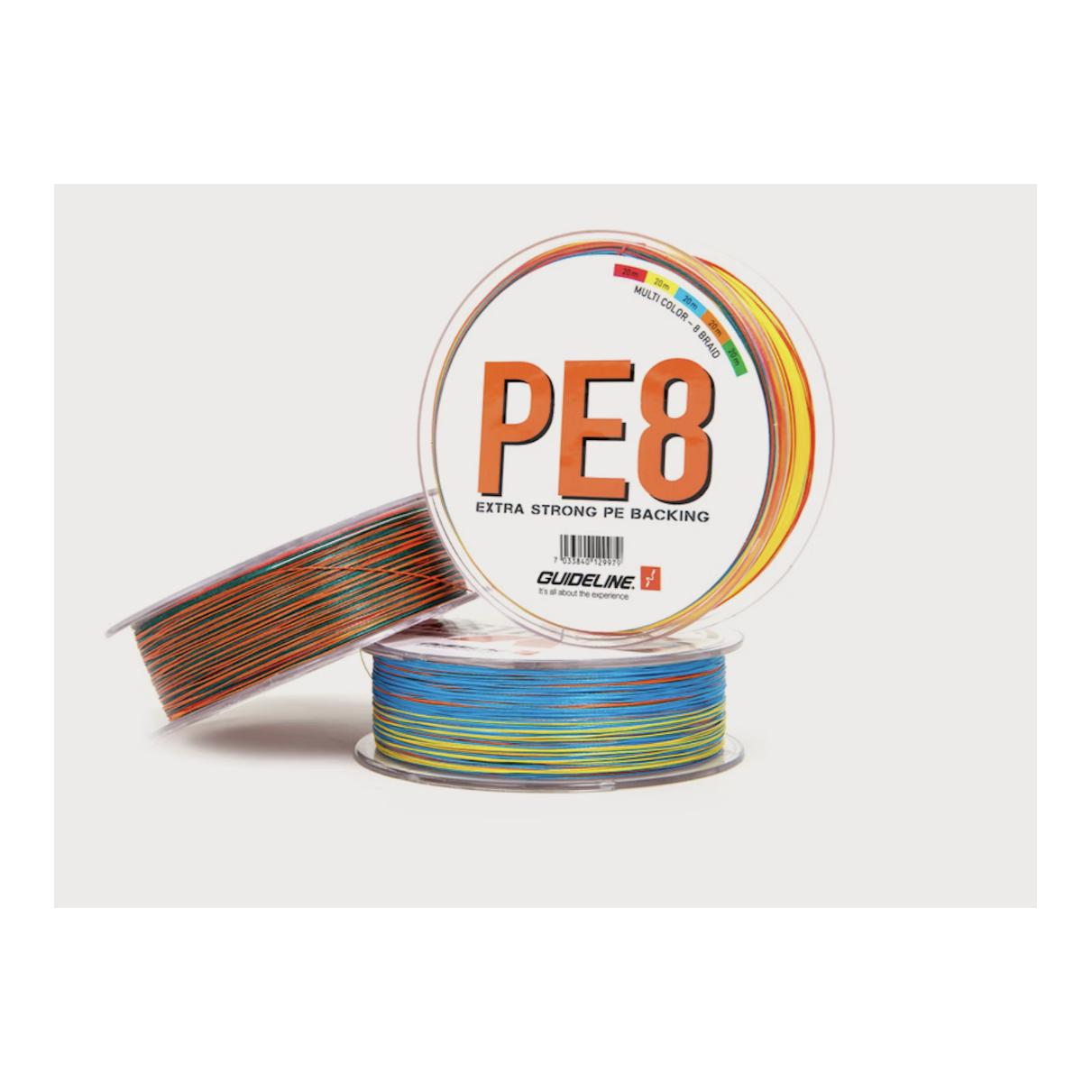 PE8 Ultra Strong PE Backing Multicolor