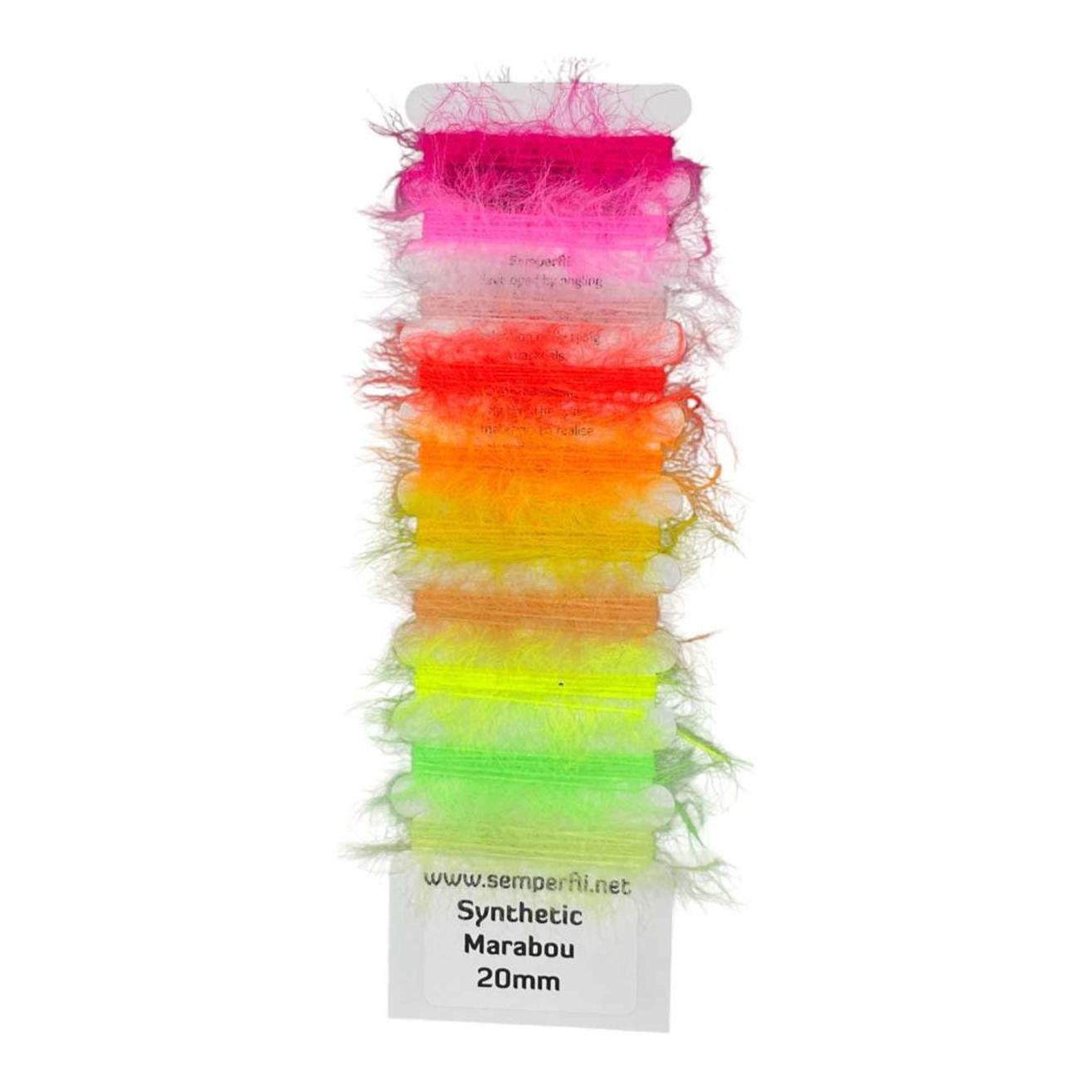 Synthetic Marabou 20mm Multicard - Produktbild 1