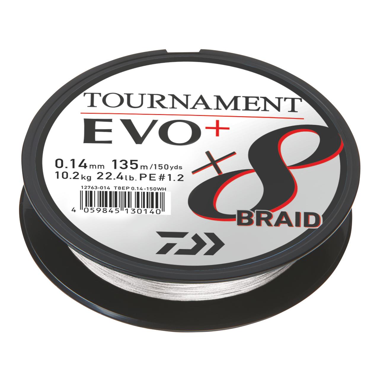 Daiwa Tournament X8 Braid EVO+ - Geflochtene Schnur