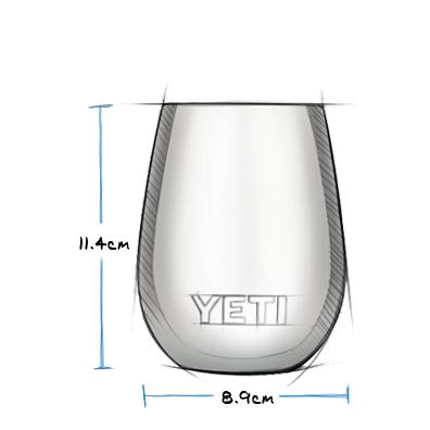 RAMBLER 10 OZ WINE TUMBLER White – Gobelet - Image du produit 2