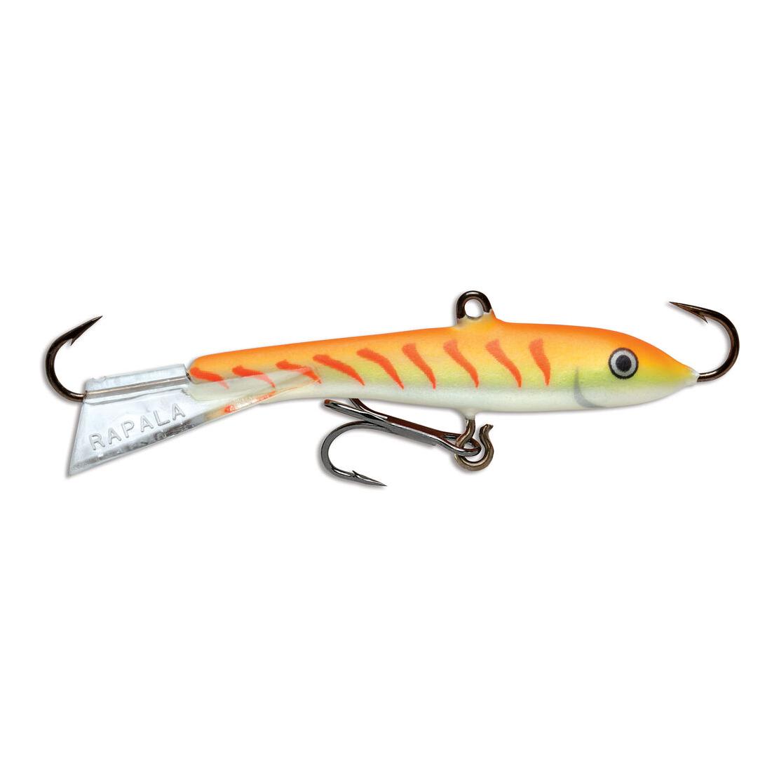 Rapala Jigging Rap Orange Tiger UV - Vertikalköder