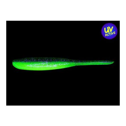 Keitech Shad Impact Chartreuse Thunder - Gummiköder
