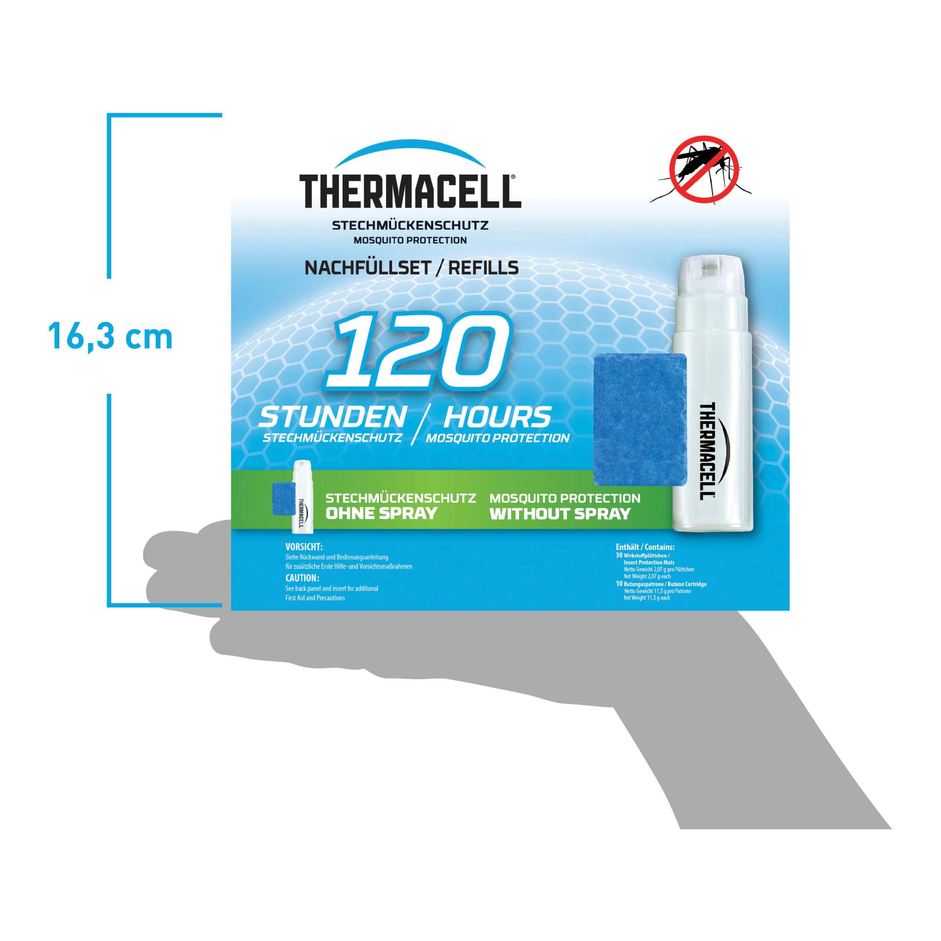Thermacell Kit de recharge 120 heures R-10