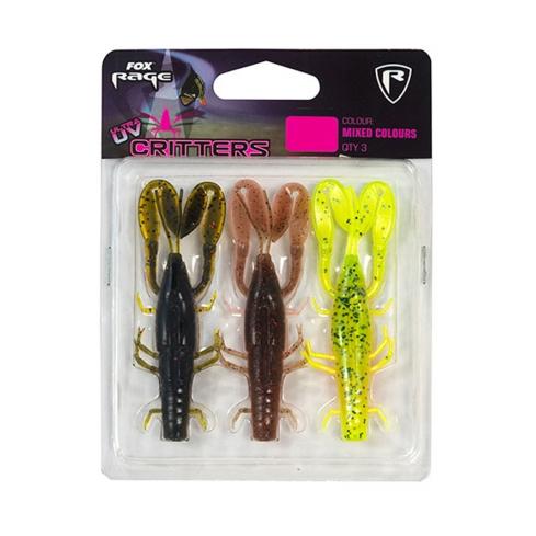 Ultra UV Critters Mixed Colours - Gummikrebs