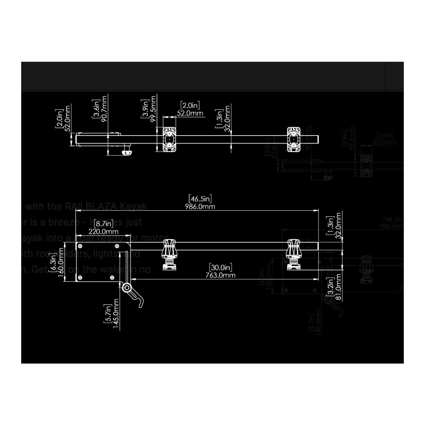 Kayak Aussenborderhalter - Produktbild 5