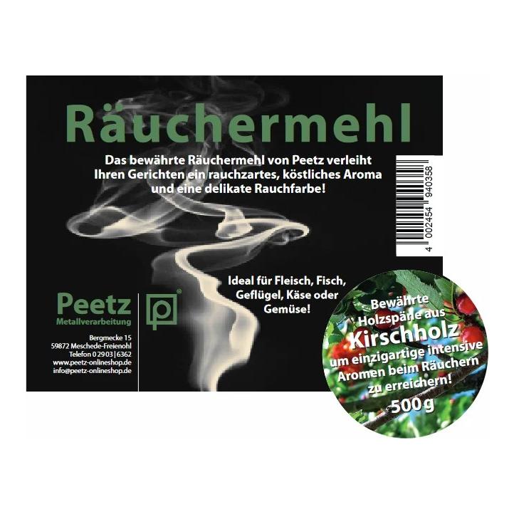Räuchermehl Kirsche 500g wiederverschliessbar - Produktbild 2