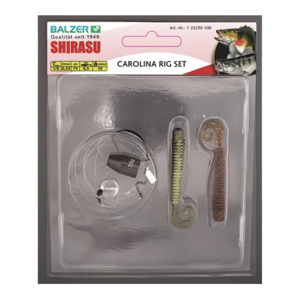 Balzer Shirasu Carolina Rig Set #1/0
