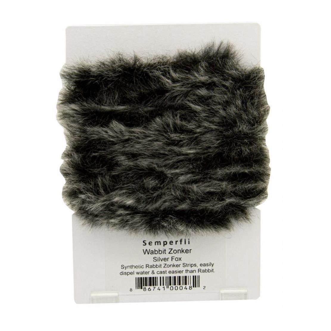 Synthetic Rabbit Zonker - Silver Fox
