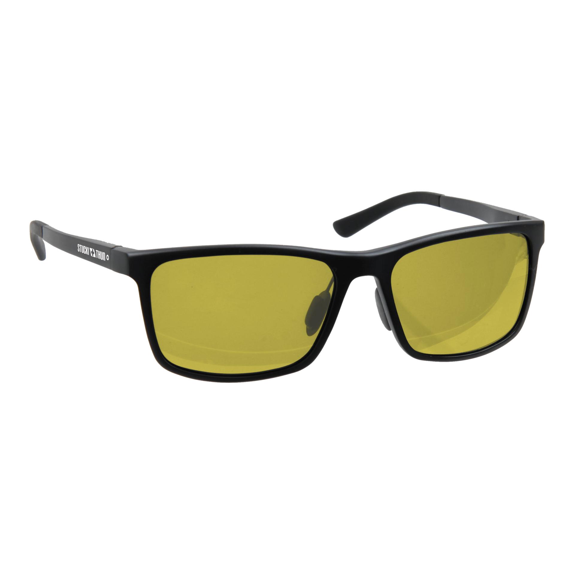 Polarisationsbrille Metall Stucki Thun Gelb